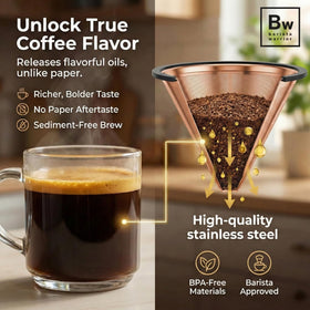 Barista Warrior V60 02/03 compatibility for fast, flavorful brews