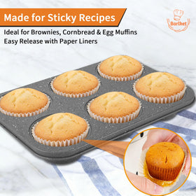 Barlket 2-pack delivers value for baking large batches of muffins and cupcakes