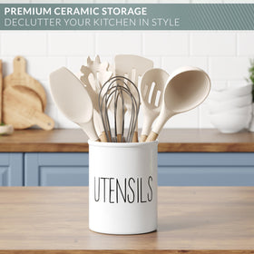Barnyard Designs porcelain finish adds rustic charm to any counter