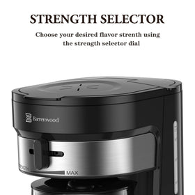 BARRENWOOD strength selector dial, customize flavor intensity for tea or cold brew