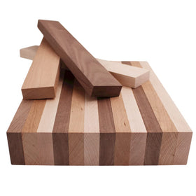 Barrington Hardwoods domestic variety pack ready for cutting board projects or storage
