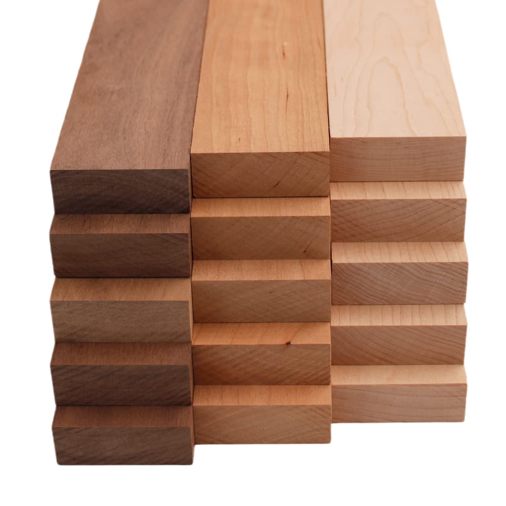 Barrington Hardwoods maple boards 3-4x2x24 for smooth, versatile finishing pieces.