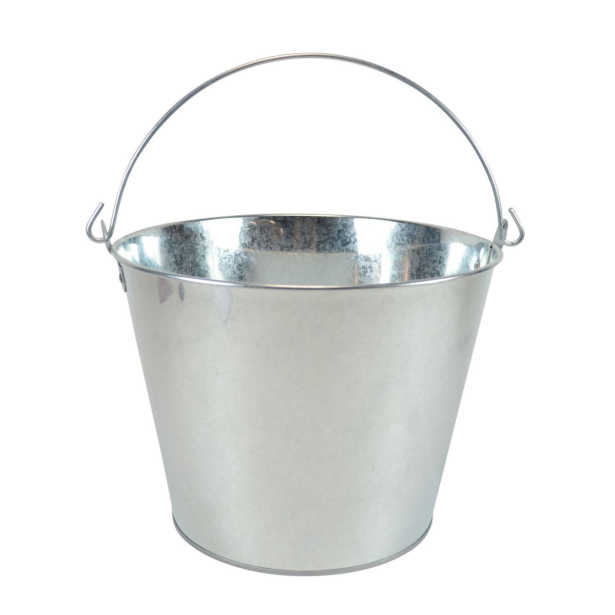 BARsics 5-quart galvanized beer bucket with ice for easy self-serve.