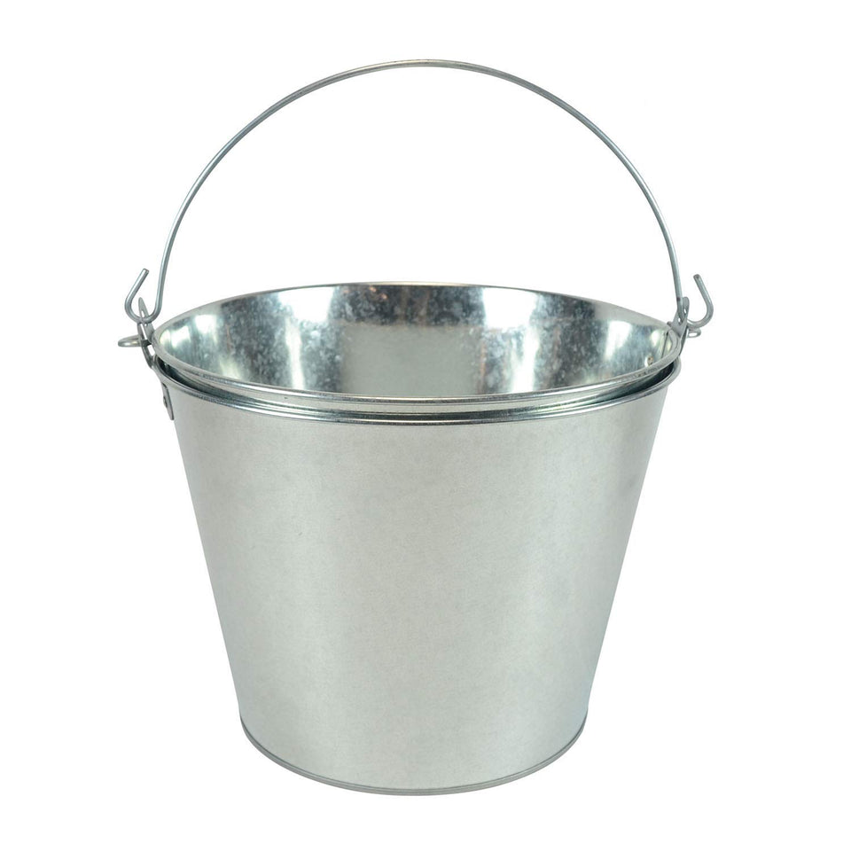 BARsics beer bucket with ice ready for entertaining and keeping drinks chilled.