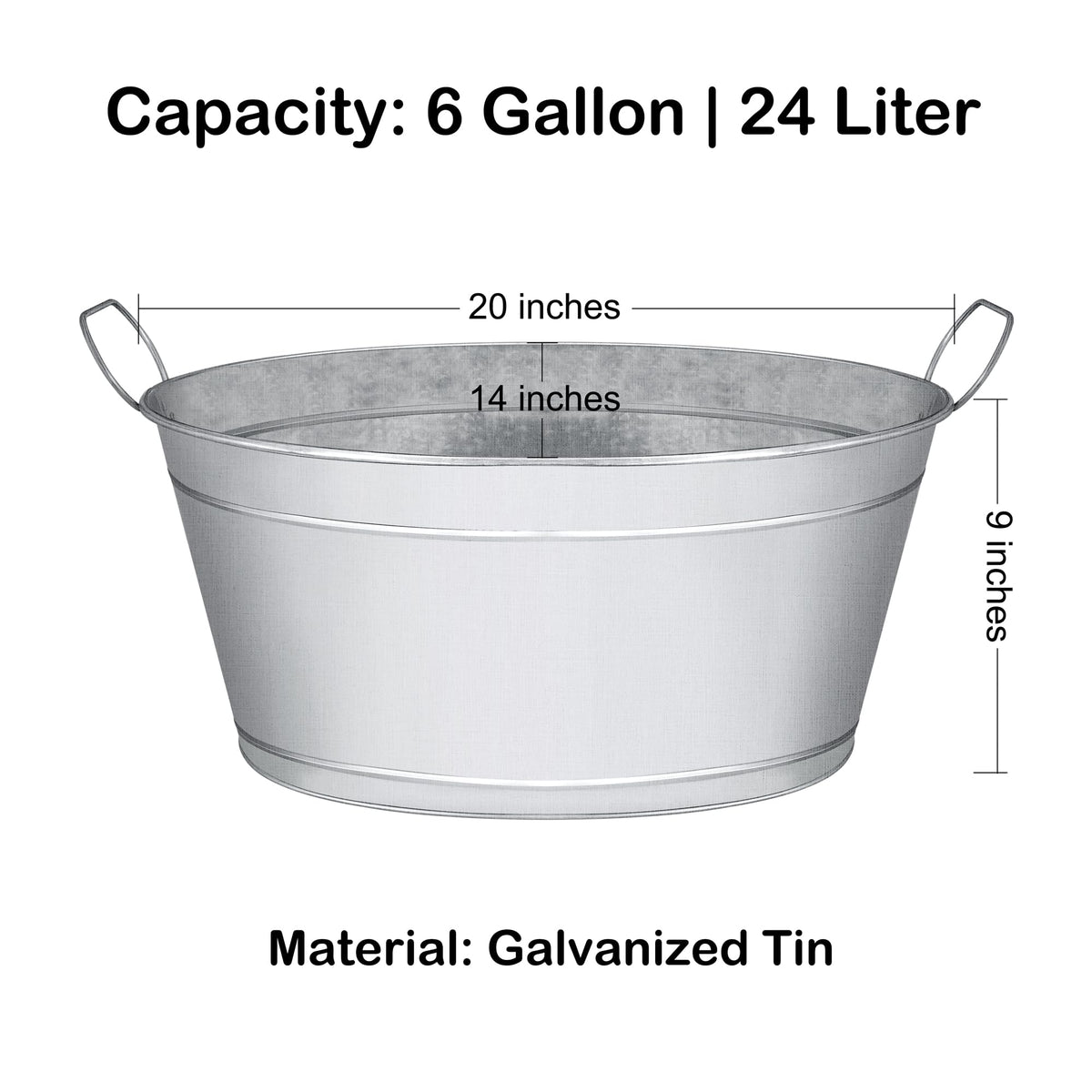 BARsics beverage tub pack of 2 showcased at rustic wedding setup.