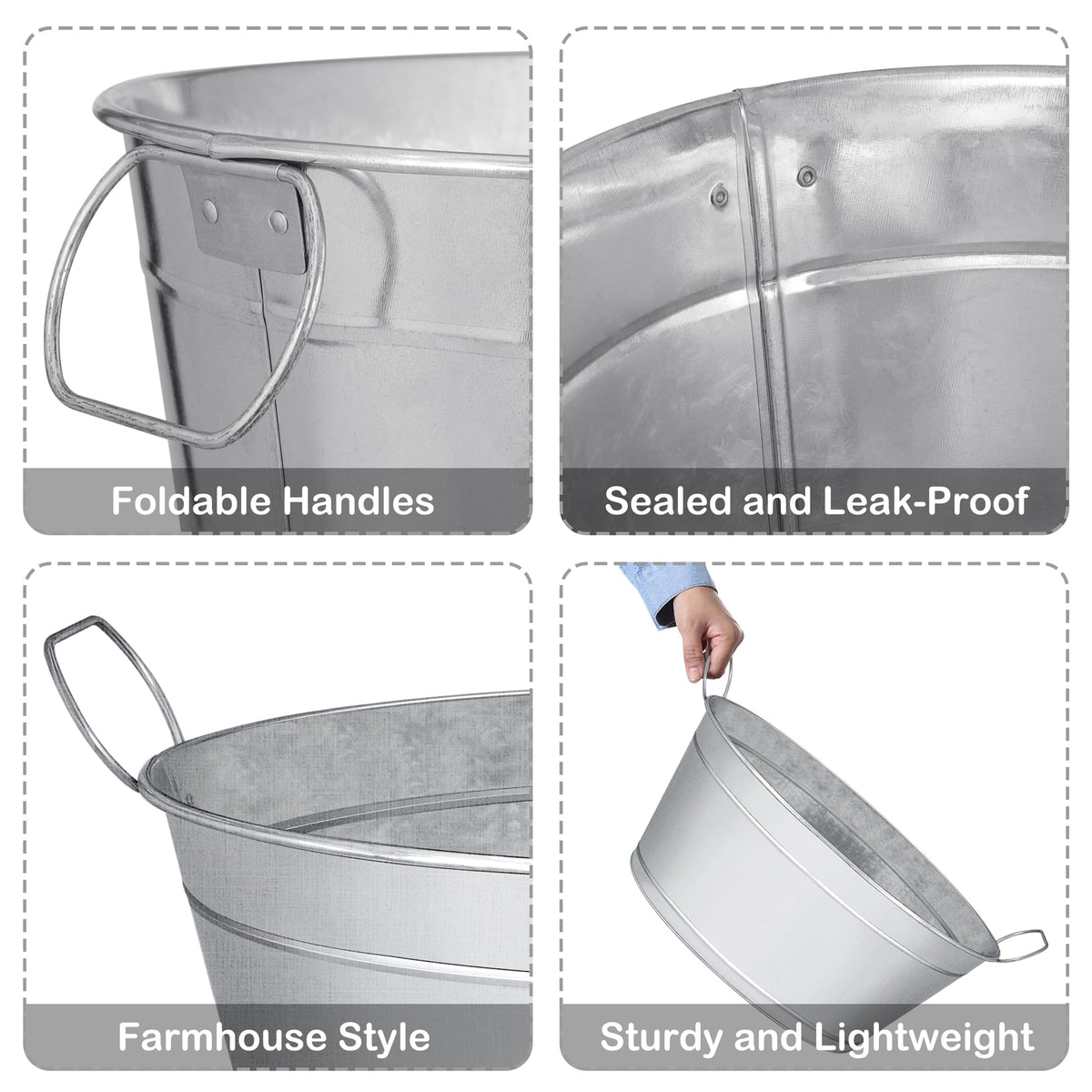 BARsics rust-resistant tub proves durable for frequent backyard events.