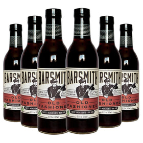 Barsmith Old Fashioned Mix bottle with cherry and citrus for home bourbon cocktails