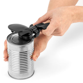 Bartelli Soft Edge 3-in-1 jar-opener in use for lid removal.