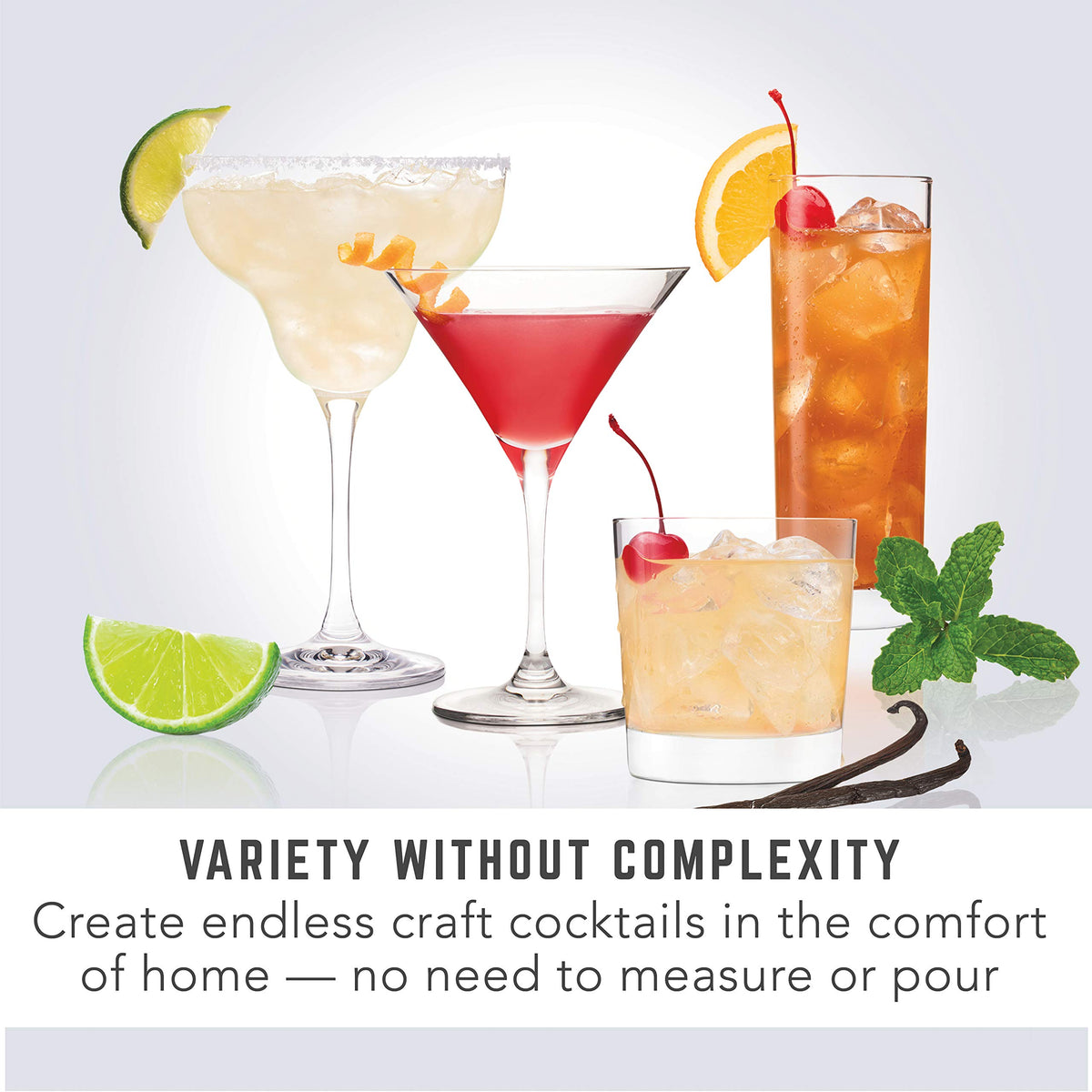 Bartesian control panel highlights strength selector for personalized drinks.