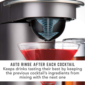 Bartesian dishwasher-safe parts arranged for easy cleanup after party.