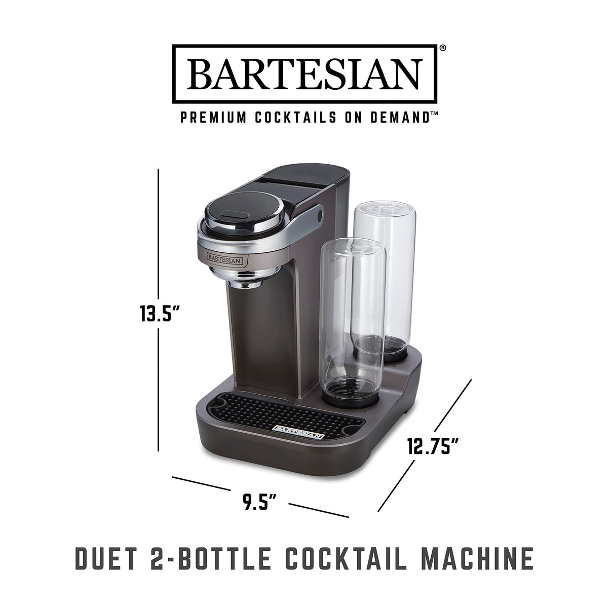 Bartesian Duet compact-kitchen-design fits countertop spaces.