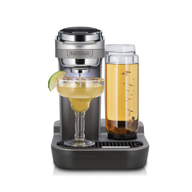 Bartesian Duet machine front view shows compact home bar footprint.