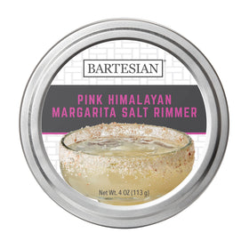 Bartesian pink Himalayan margarita rimmer glass with coarse salt for bold, flavorful rims.