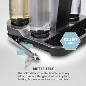 Bartesian spring-assisted capsule removal for fast cleanup.