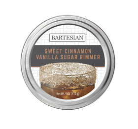 Bartesian Sweet Cinnamon Vanilla Sugar Rimmer edge coating enhances dessert cocktails.