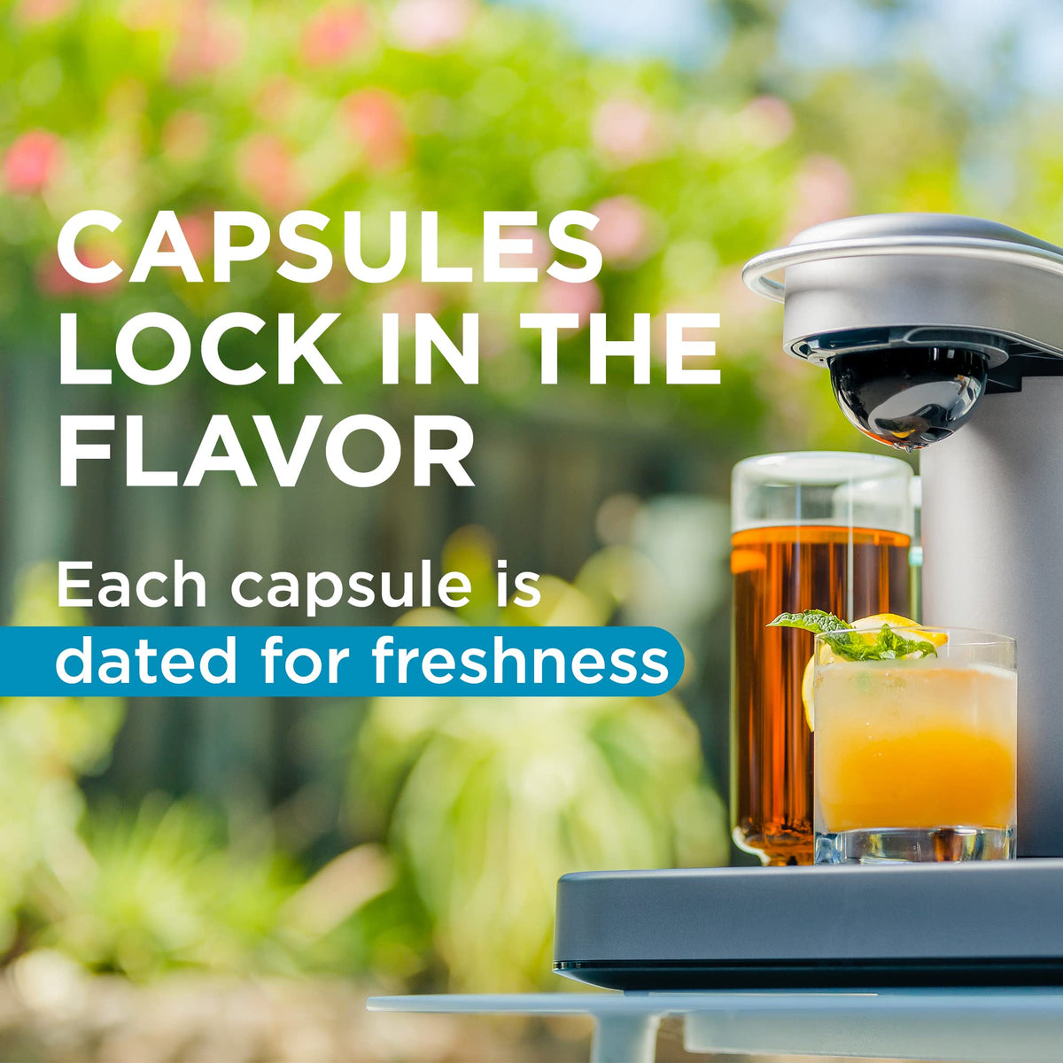 Bartesian wide variety of mixers for seasonal and trending options
