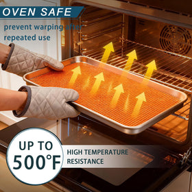 Bastwe aluminum baking pan delivering steady heat for consistent results.