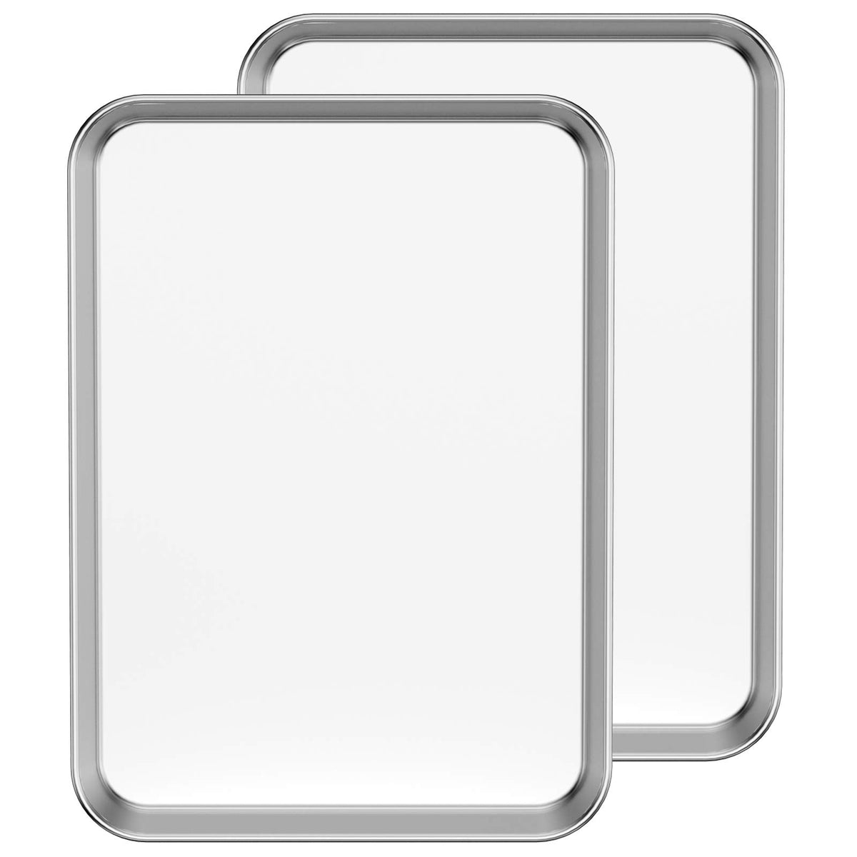 Bastwe baking sheet set of two for even baking and easy cooling