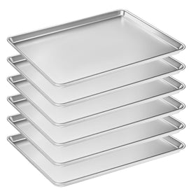 Bastwe half-size baking sheet set for large-batch baking and even browning.