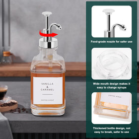 BathAce 36 labels set helps quick flavor identification in seconds.