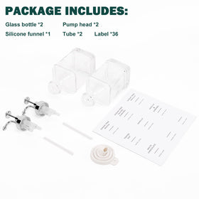 BathAce compact syrup kit enhances home or office coffee stations.