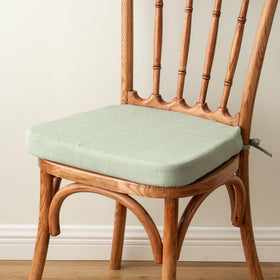 Battilo Home cushions work indoors and outdoors on most chairs.