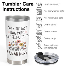 BaubleDazz dog mom celebration tumbler highlighted as a heartfelt gift.