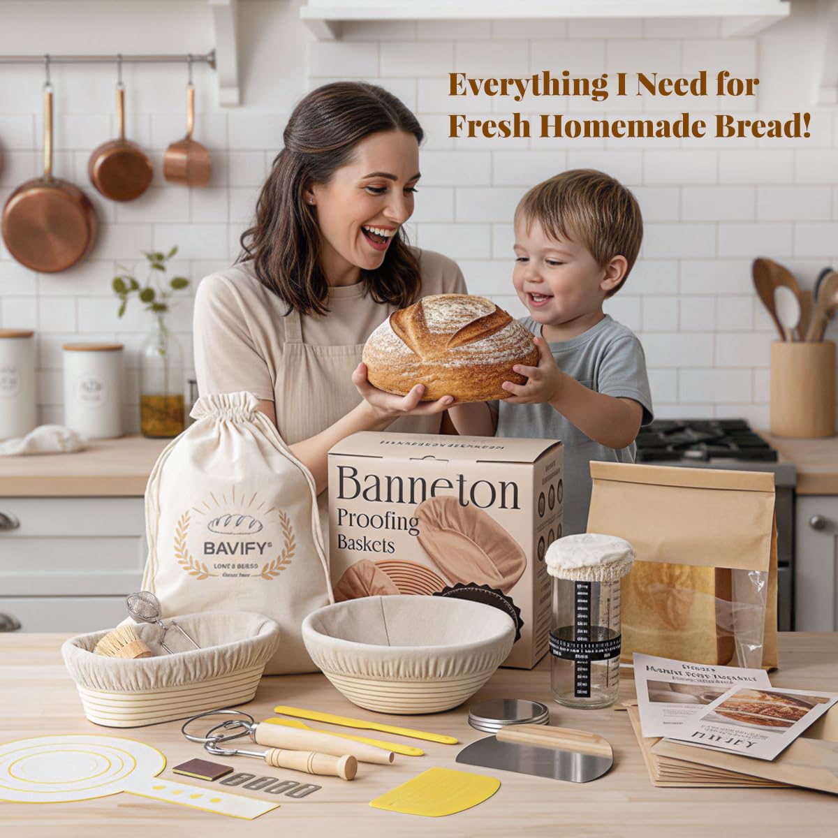 BAVIFY Sourdough Recipe Guide offers step-by-step inspiration for fresh loaves