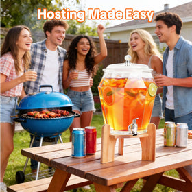 Bawanglo durable, portable dispensers ideal for picnics and pool parties.
