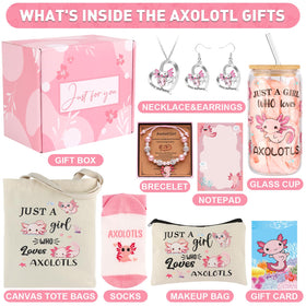 Bayelove axolotl makeup bag compact and sturdy for on-the-go cosmetics