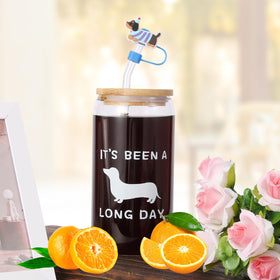 Bayelove dachshund makeup bag keep cosmetics organized