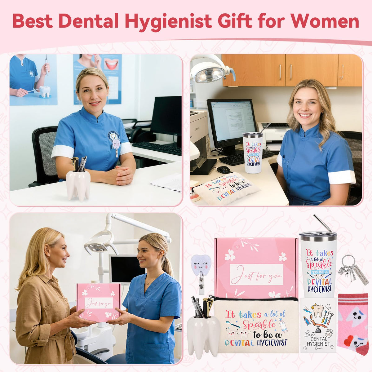Bayelove dental hygienist gift box presents a ready-to-give set