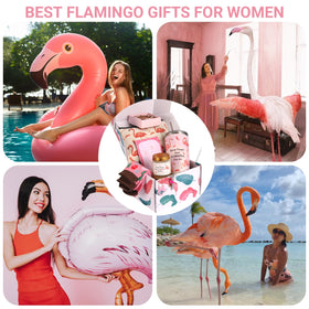 Bayelove flamingo bracelet pairs with casual and dressy looks.