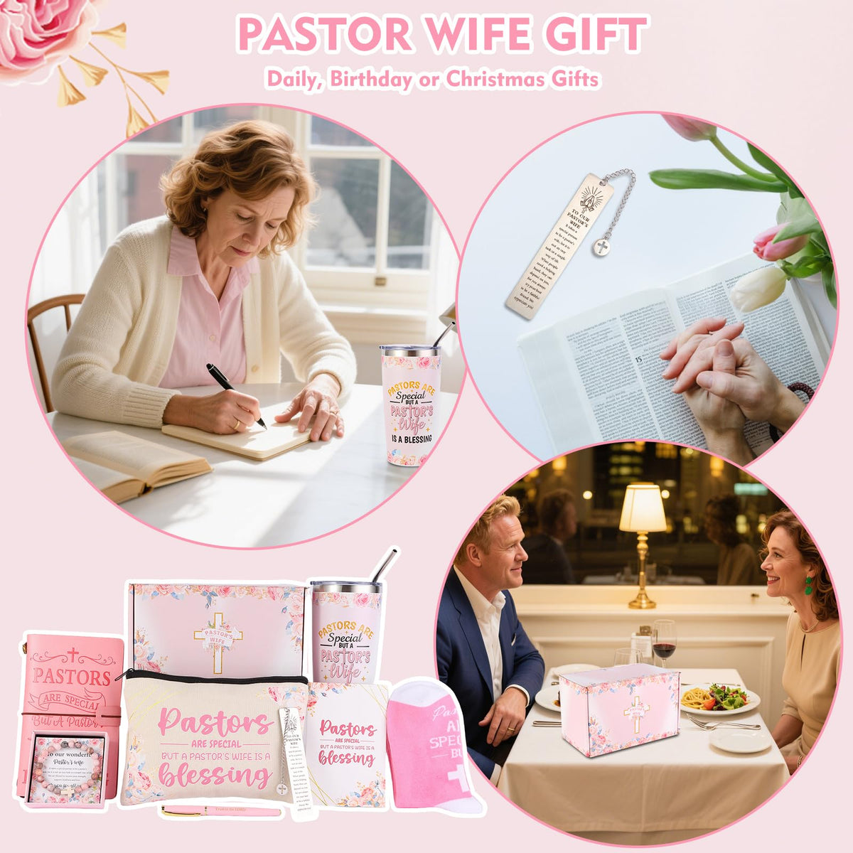 Bayelove Pastor Bookmark helps mark pages and focus during study.