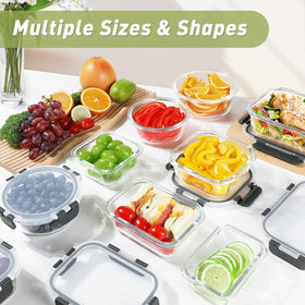 BAYZZ clear glass helps quick content identification in fridge