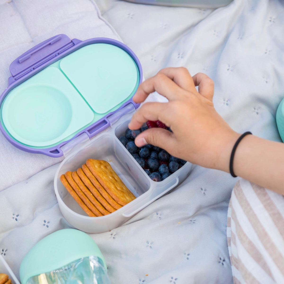 bbox Snack Box BPA-free and PFAS-free materials ensure daily use