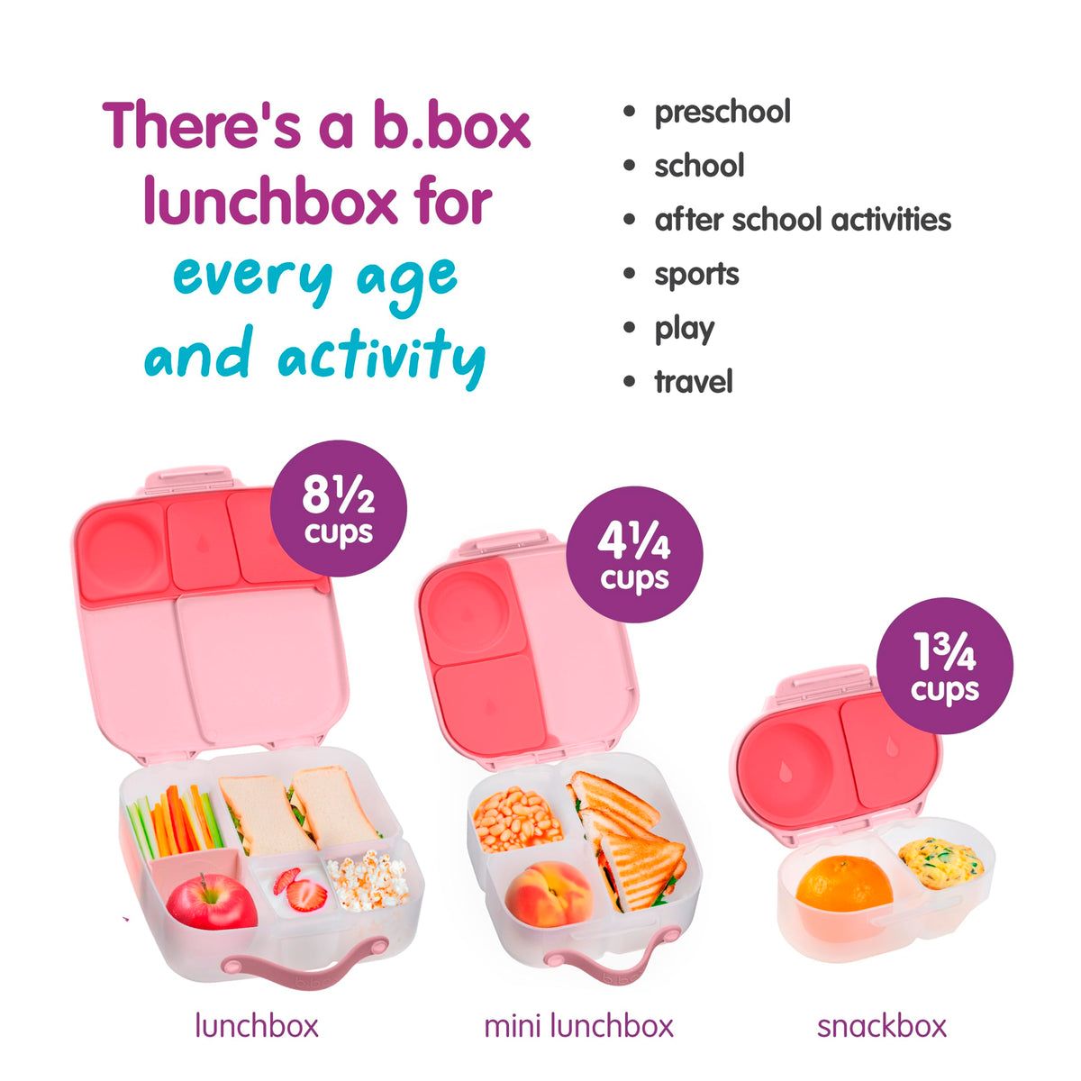 bbox snack box flamingo fizz design adds fun to lunch