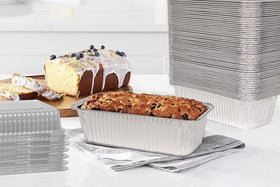 BBQMFG aluminum pans with lids ideal for takeout and catering
