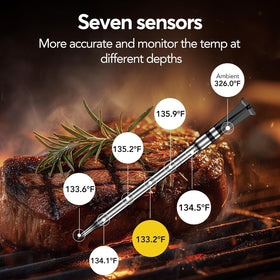 BBQOVN smart base with digital display for quick checks.