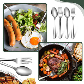 BBTO 50 dinner forks and 50 teaspoons ready for gatherings
