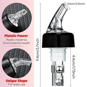 BBTO durable plastic pourer construction for daily use