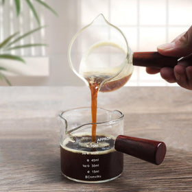 BCnmviku two pack milk pitchers keeps coffee setup organized