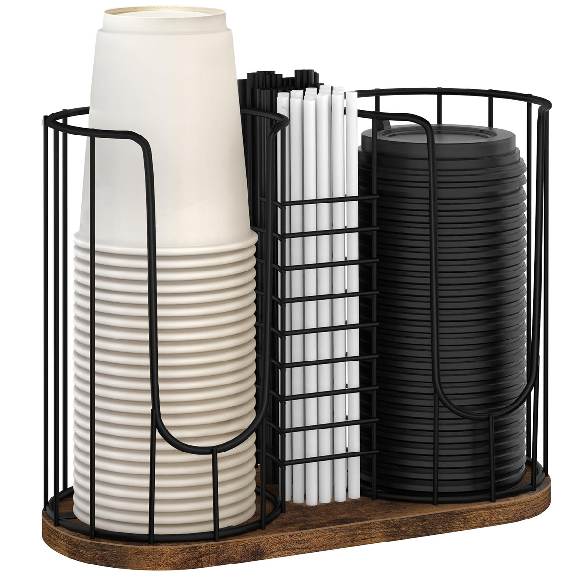 BCOZLUX coffee cup holder keeps cups neat and accessible.