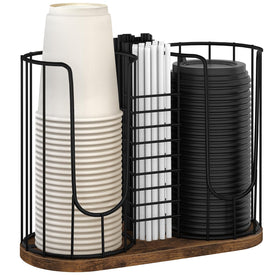 BCOZLUX coffee cup holder keeps cups neat and accessible.