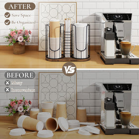 BCOZLUX compact footprint saves counter space in any setting.