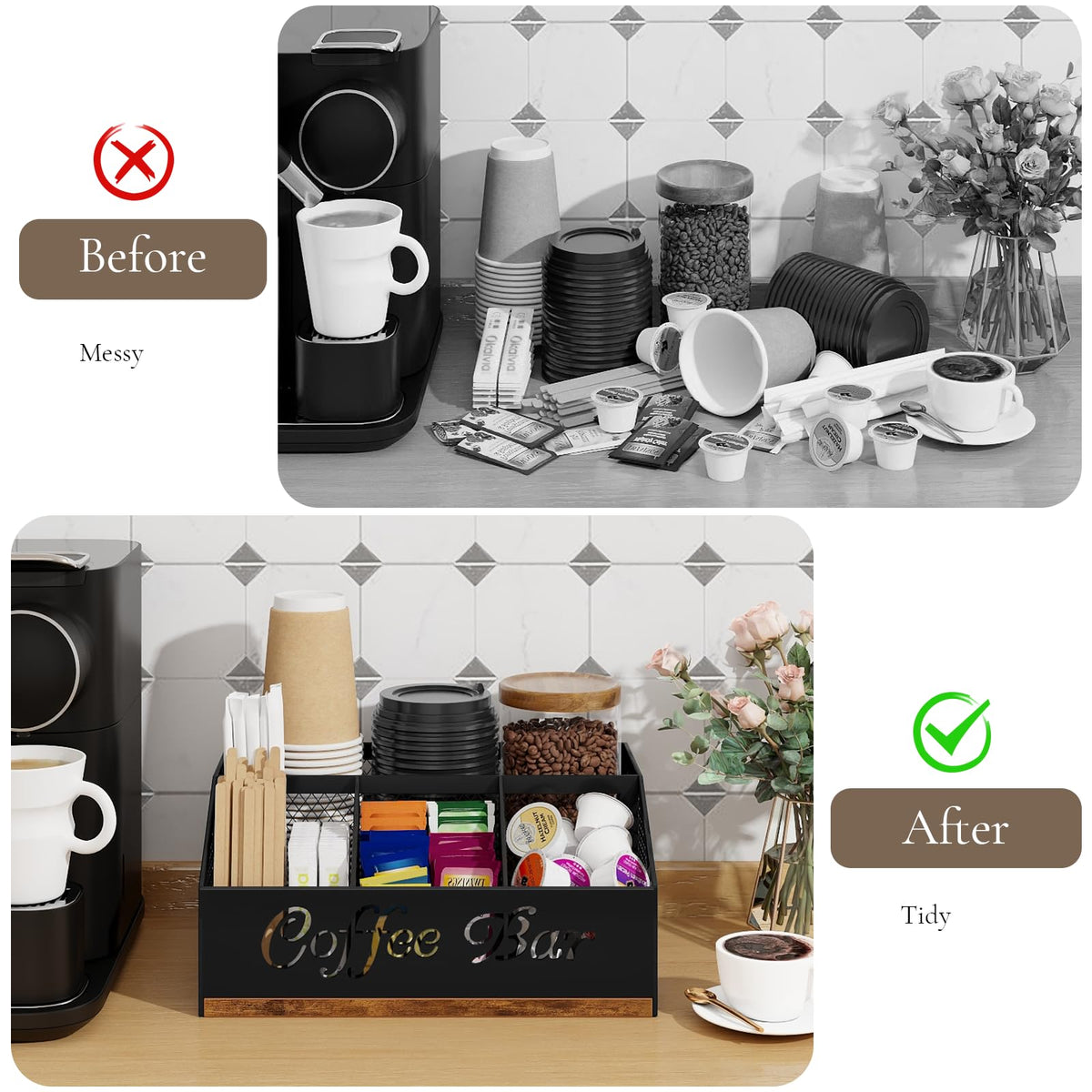 BCOZLUX smooth surface is easy to wipe clean after spills or splashes.