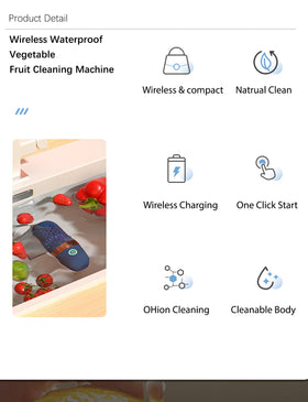 BCRTO IPX7 waterproof design for safe kitchen use