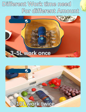 BCRTO one-button operation for simple, safe cleaning