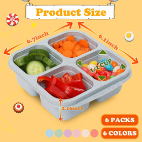 BE OVER QUALITY microwave-safe snack box for quick meals