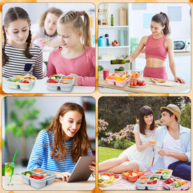 BE OVER QUALITY versatile microwave, freezer, dishwasher safe use